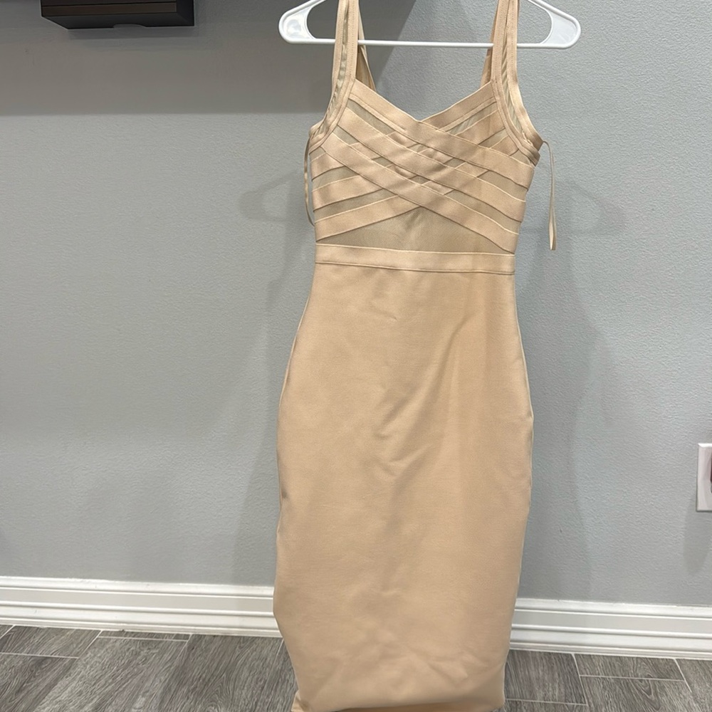 Nude dress